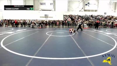 62 lbs Champ. Round 1 - Devin Pool, HF-L Wrestling vs Romen Allport, Purple Eagles Wrestling Academy