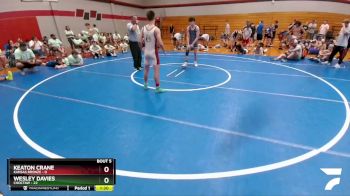 125 lbs Round 2 (6 Team) - Wesley Davies, Choctaw vs Keaton Crane, Kansas Bronze
