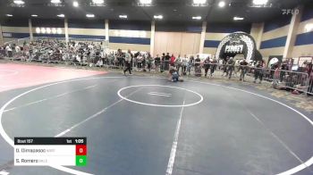 120 lbs Round Of 128 - Devin Dimapasoc, North Coast Grapplers vs Sebastian Romero, Salem Elite Mat Club