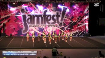 Cheer Nation Athletics - AQUA [2025 L4 Senior - D2 Day 1] 2025 JAMfest Jacksonville Classic