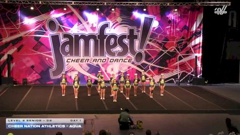 Cheer Nation Athletics - AQUA [2025 L4 Senior - D2 Day 1] 2025 JAMfest Jacksonville Classic