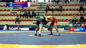 61 kg 1/4 Final - Jeyhun Allahverdiyev, Azerbaijan vs Taiyrbek Zhumashbek Uulu, Kyrgyzstan