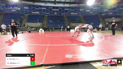 165 lbs Final - Claudio Torres, Spartan RTC@LHP vs Kyler Walters, Pinnacle Wrestling Club