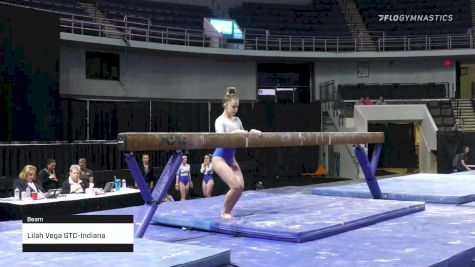 Lilah Vega GTC-Indiana - Beam - 2022 Elevate the Stage Huntsville presented by SportsMED & Crestwood