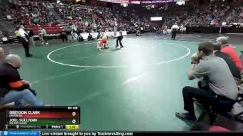 D1-138 lbs Semifinal - Joel Sullivan, Wilmot Union vs Greyson Clark, Kaukauna