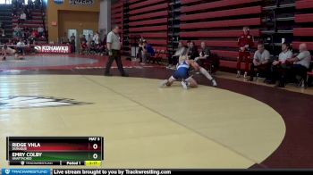 149 lbs Champ. Round 1 - Ridge Vhla, Dubuque vs Emry Colby, Unattached