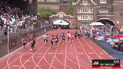 Boys 4x100 Prelims (Event 328) Penn Relays H4