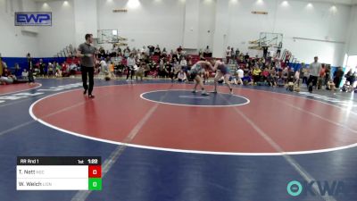 138 lbs Rr Rnd 1 - Tinsley Nett, Norman Grappling Club vs Willow Welch, Lions Wrestling Academy