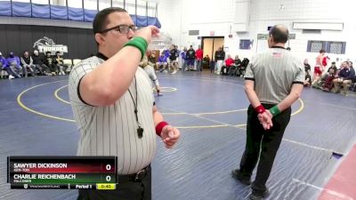 160 lbs Cons. Round 5 - Sawyer Dickinson, Ken-Ton vs Charlie Reichenbach, Falconer