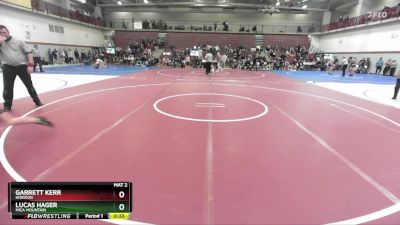 144 lbs Cons. Round 4 - Lucas Hager, Mica Mountain vs Garrett Kerr, Horizon