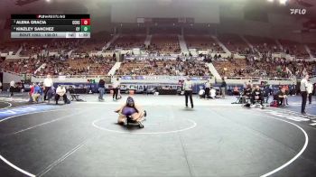 138-D1 Semifinal - Alena Gracia, Cesar Chavez High School vs Kinzley Sanchez, Canyon View High School