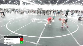 80 lbs Consi Of 4 - Blake Maestas, Juggernaut WC vs Leah McBroom, Aniciete TC