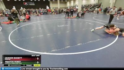 138 lbs Cons. Round 4 - Trenton Moret, Chatfield Wrestling Club vs Jackson Bassett, Missouri