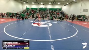 110 lbs Round 1 - Rebekah Anderson, Moorcroft Mat Masters Wrestling Club vs Allison LeBlanc, Powell Wrestling Club