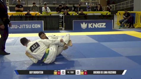 Brendo De Lima Rozendo vs Guy Burshtein 2025 Pan Jiu Jitsu IBJJF Championship
