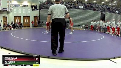 190 lbs 2nd Wrestleback (8 Team) - Ty Tucker, Portage vs Cesar Salas, Crown Point