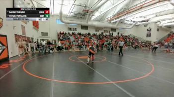 130 lbs Quarterfinal - Paige Tongate, Rock Springs vs Saige Theule, Kemmerer