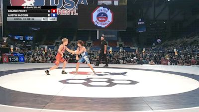 106 lbs Cons. Rd Of 32 - Leland Frost, Arizona vs Austin Jacobs, Michigan