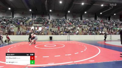 205 lbs Rr Rnd 1 - Brantley Churchill, Roundtree Wrestling Academy vs Arthur Wright, Grizzly Wrestling Club