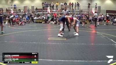 150 lbs Round 2 (6 Team) - Justin Landers, Illinois KIA vs Cooper Miller, Team Illinois