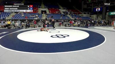 144 lbs Cons. Rd Of 32 - Benjamin Aguilar, VA vs Jimmy Whitaker, IL
