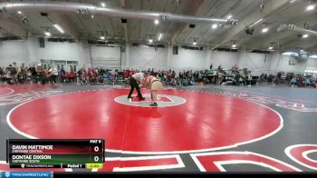 285 lbs Champ. Round 2 - Davin Mattimoe, Cheyenne Central vs Dontae Dixson, Cheyenne South