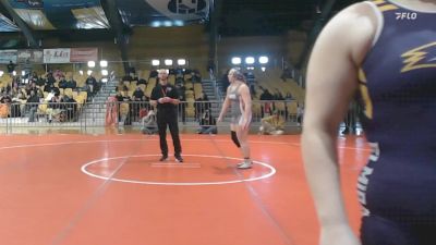 207 kg Rr Rnd 1 - Josephine Larson, Sacred Heart vs Marissa Crofoot, Elmira College