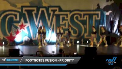Footnotes Fusion - Priority [2023 Open Hip Hop Elite Day 1] 2023 The American Masterpiece San Jose National & PW Dance Grand National