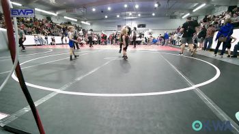 41-45 lbs Quarterfinal - Danger Welch, Claremore Wrestling Club vs Winston Graham, Tahlequah Wrestling Club