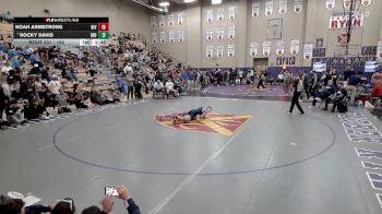 150 lbs Champ. Round 2 - Rocky Davis, Independence vs Noah Armstrong, Riverdale
