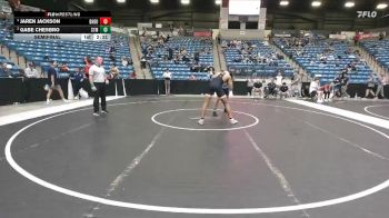 197 lbs Semifinal - Jaren Jackson, Doane University vs Gabe Chesbro, University Of Saint Mary (KS)
