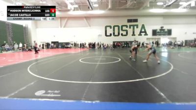 120 lbs Champ. Round 2 - Hudson Interclichhia, Yorba Linda vs Jacob Castillo, Cabrillo/Long Beach