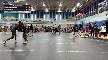 215 lbs 5th Place Match - Nazir Smith, Suwannee High vs Anthony Wright, Wildcats/Outsiders