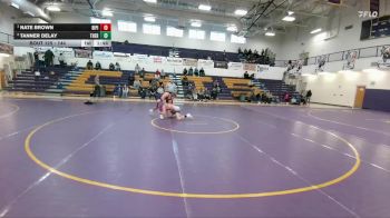 144 lbs 1st Place Match - Nate Brown, Big Piney vs Tanner Delay, Thermopolis