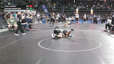 175 lbs Consi Of 16 #2 - Avery Daniels, Bayonne vs Brayden Hinrichsen, Upper Township