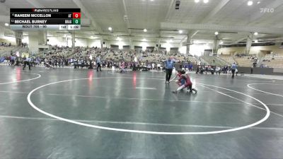 90 lbs Champ. Round 1 - Michael Burney, Seahawks Wrestling Club vs Raheem Mccellon, Aloca Tornadoes