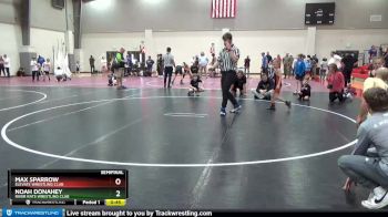 55 lbs Semifinal - Noah Donahey, River Rats Wrestling Club vs Max Sparrow, Elevate Wrestling Club