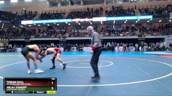 152 lbs Champ. Round 1 - Micah Ivanoff, Unalakleet Schools vs Torian Dull, Mt. Edgecumbe High School