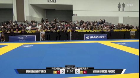 Megan Lourdes Panopio vs Erin Leeann Poturich 2025 World Master IBJJF Jiu-Jitsu Championship
