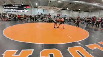 157 lbs Cons. Round 2 - Thiago Hernandez, Fort Morgan vs Bradyn Hancock, Woodland Park