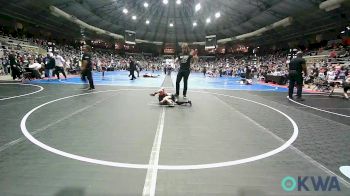 37 lbs Round Of 16 - Ellie Cisneroz, Powerhouse Wrestling vs Aeryn Jackson, Locust Grove Youth Wrestling