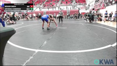 115 lbs Rr Rnd 2 - Nevaeh Smith, Smith Wrestling Academy vs Aryzona Cummings, Mojo Grappling Academy