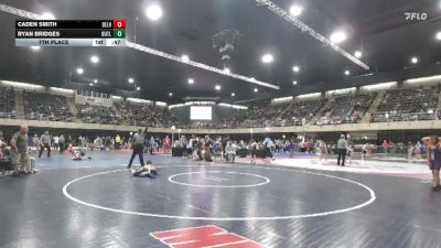 62 lbs 7th Place - Caden Smith, Delhi vs Ryan Bridges, Butler