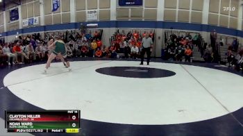 165 lbs Placement (16 Team) - Noah Ward, Floyd Central vs Clayton Miller, Columbus East