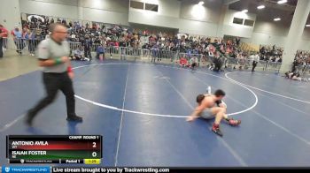 138 lbs Champ. Round 1 - Antonio Avila, WY vs Isaiah Foster, NE