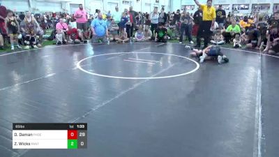 65 lbs Round 3 - Dexx Daman, Phoenix W.C. vs Zachary Wicks, Panther Elite