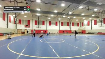 130 lbs Cons. Round 6 - Kyra Moore, Middleton vs Madeleine Hatchett, Glenns Ferry