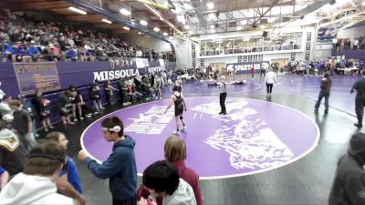 132 lbs Champ. Round 1 - Levi Hixson, Stevensville vs Travis Nygard, Frenchtown