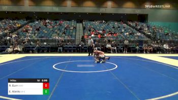 141 lbs Consolation - Riley Gurr, Oregon State vs Edison Alanis, UN-California Baptist University