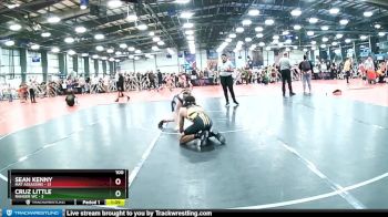 100 lbs Rd# 2 10:30am Friday - Sean Kenny, Mat Assassins vs Cruz Little, Ranger WC